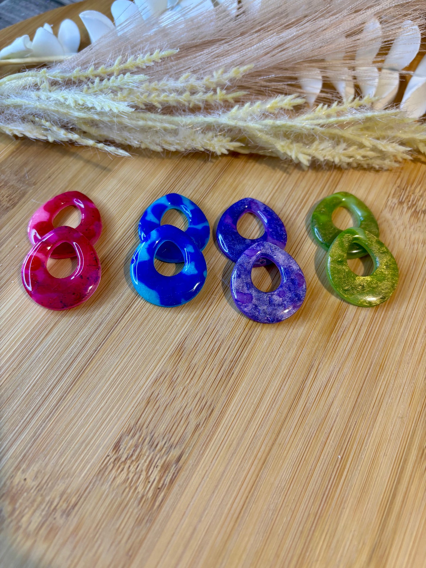 Pampilles effet Tortoise – Bijoux interchangeables