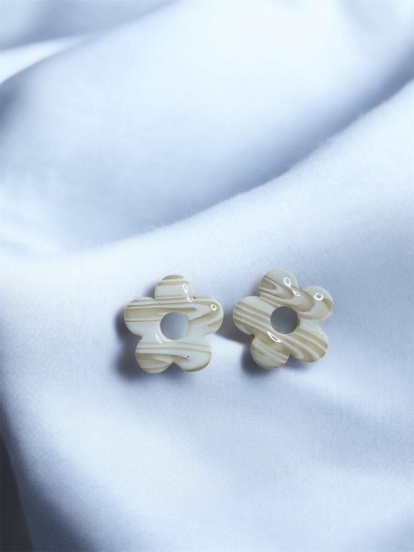 Pampilles mini Nanda motif (sans créoles)