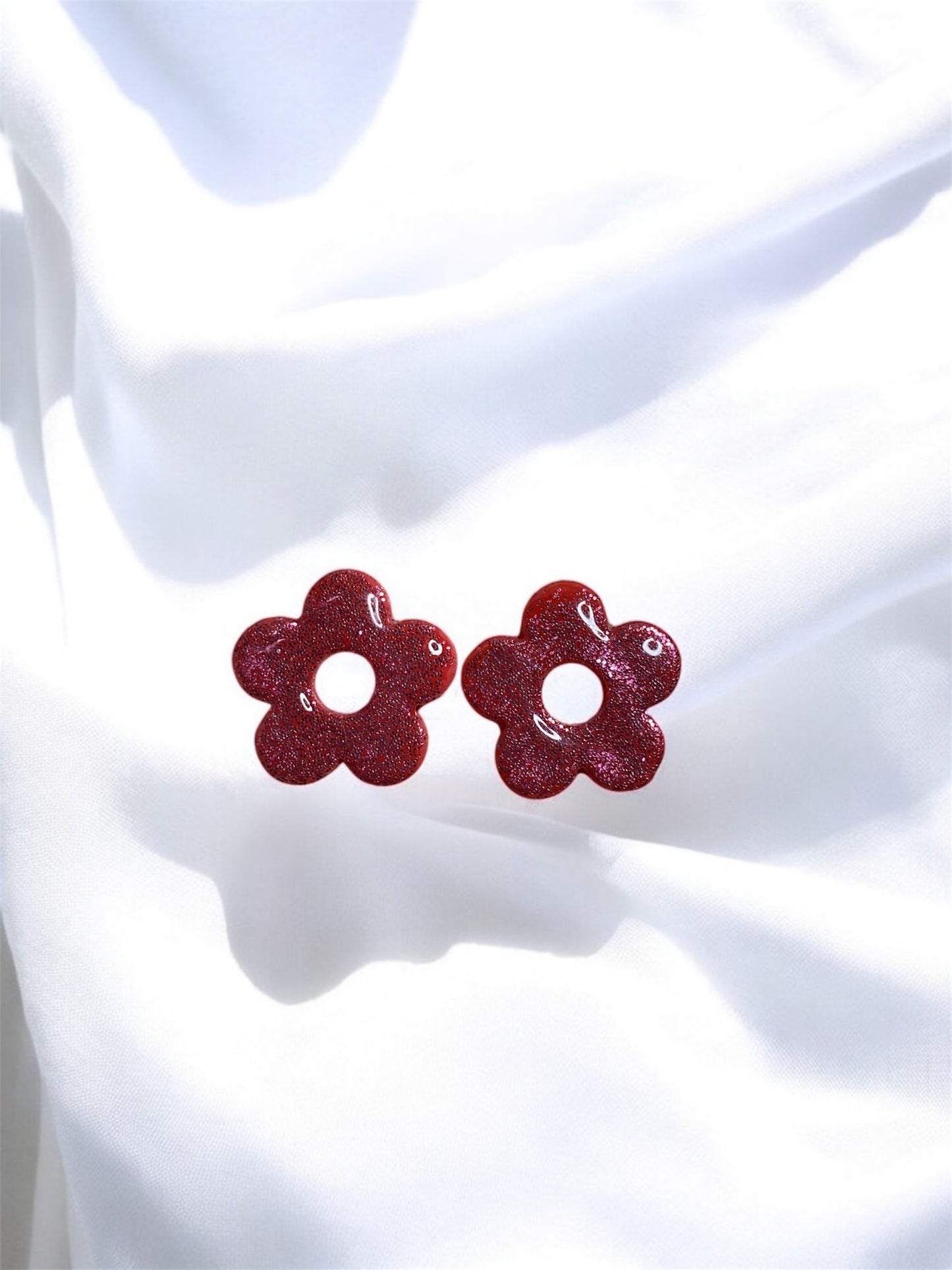 Pampilles mini Nanda motif (sans créoles)