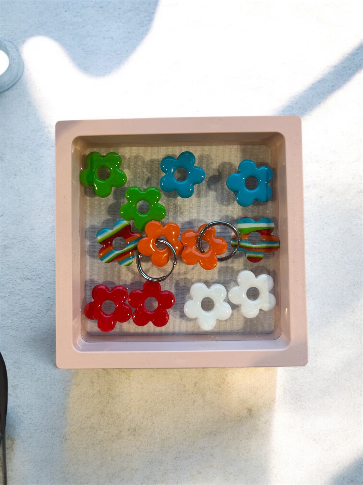 Box 6 paires de pampilles