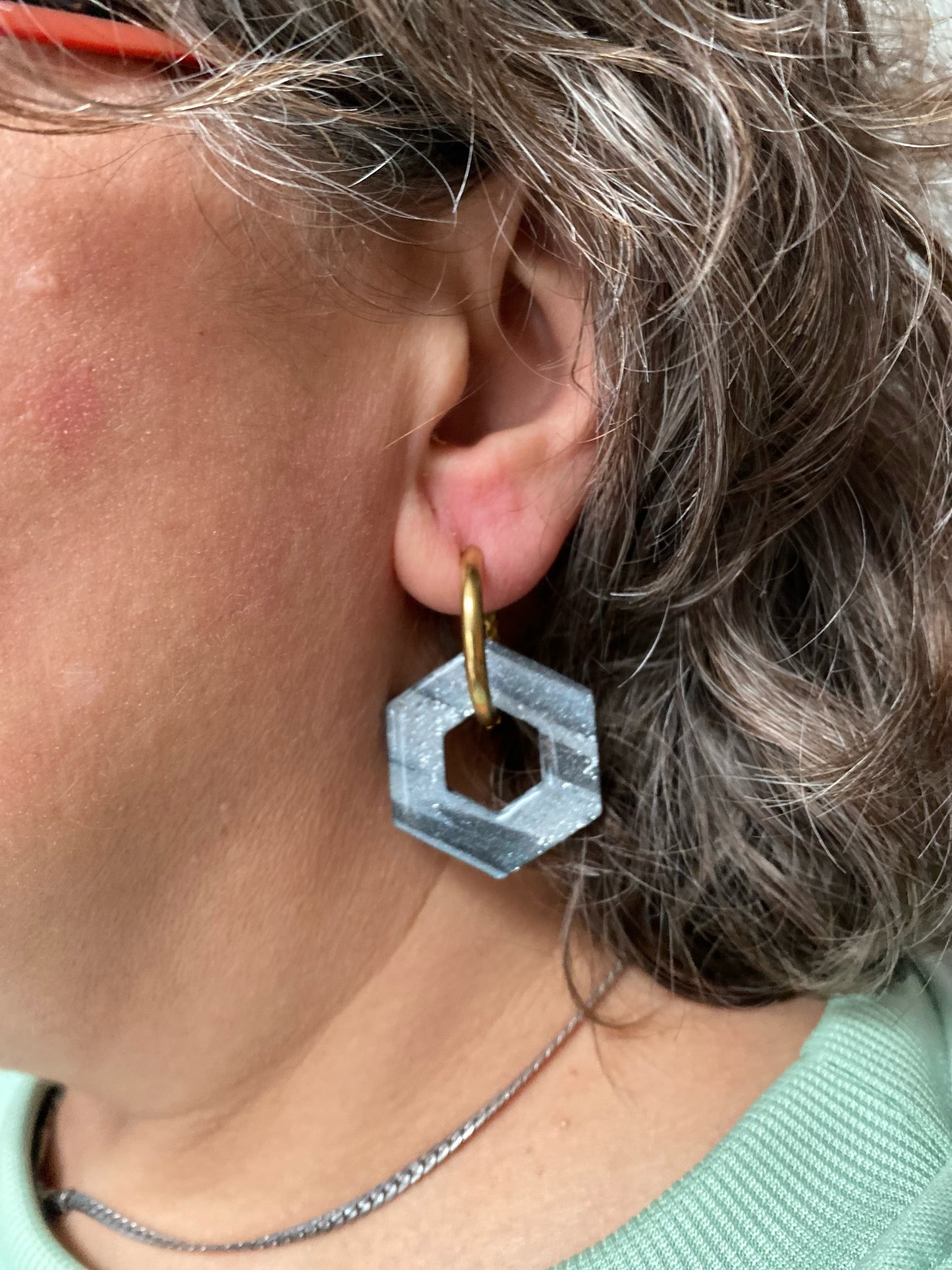 Pampilles Hexagone  Interchangeables