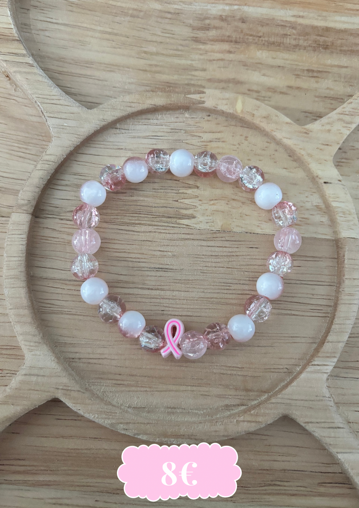 Bracelet Octobre Rose