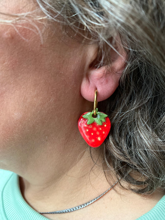 Pampilles Fraise – Interchangeables