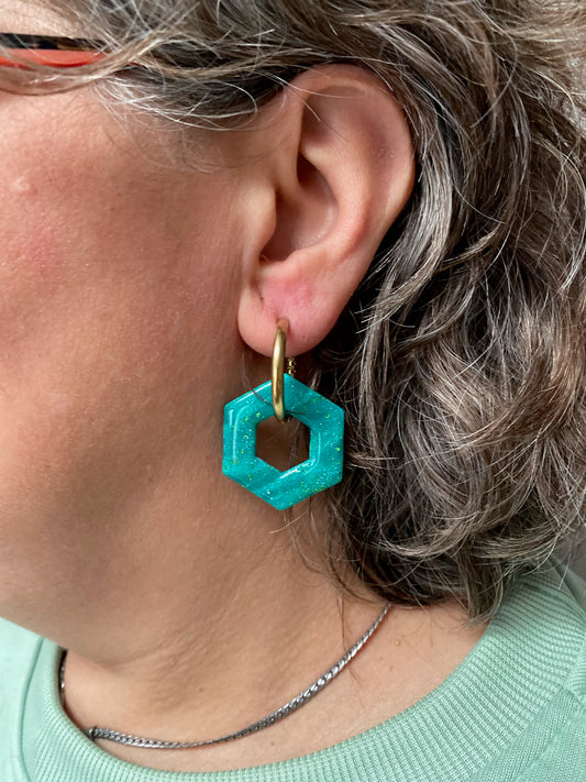 Pampilles nacré (sans créoles)