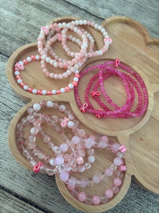 Bracelet Octobre Rose