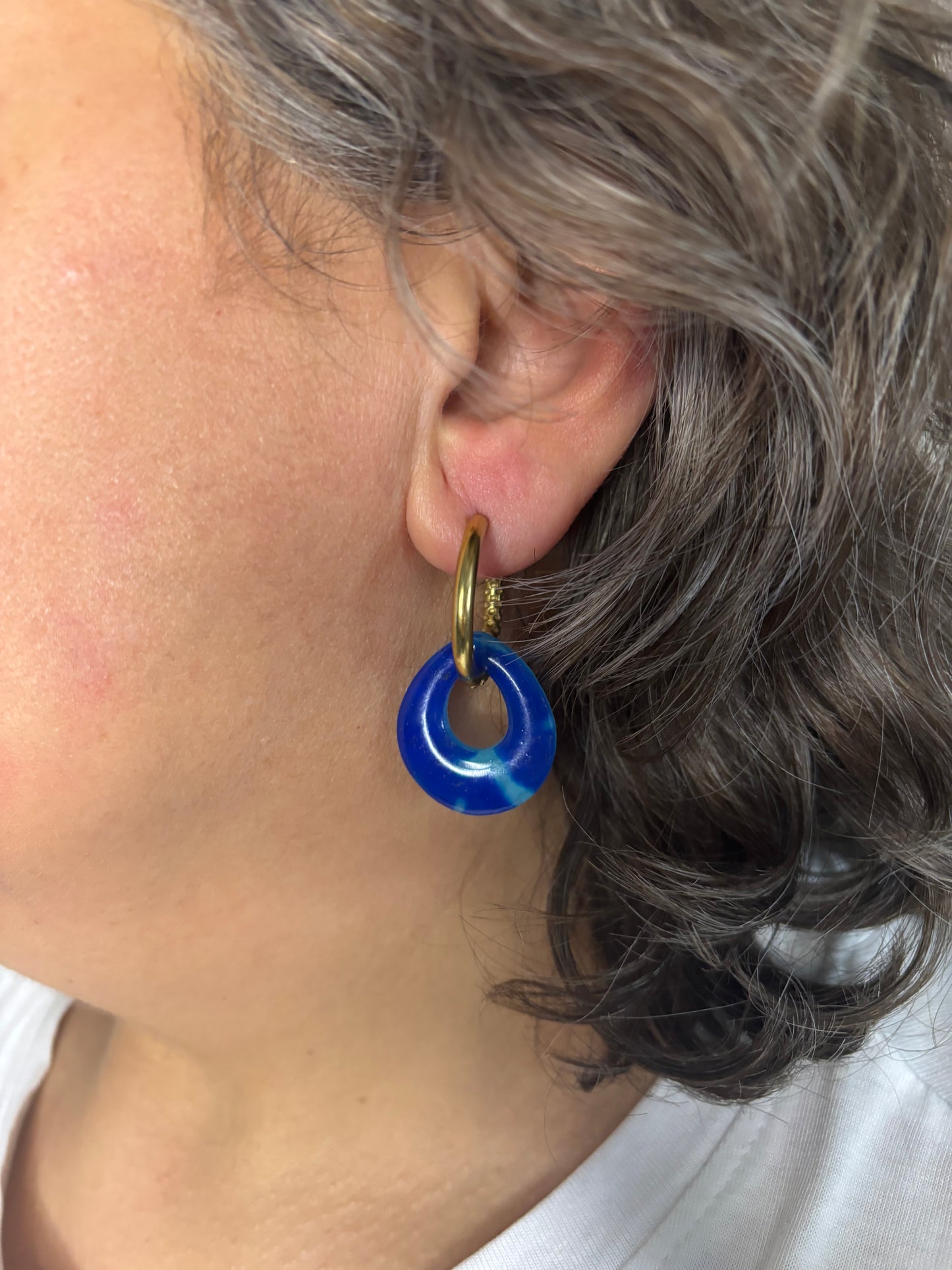 Pampilles effet Tortoise – Bijoux interchangeables