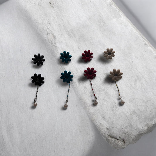 Marguerite argenté 2 en 1