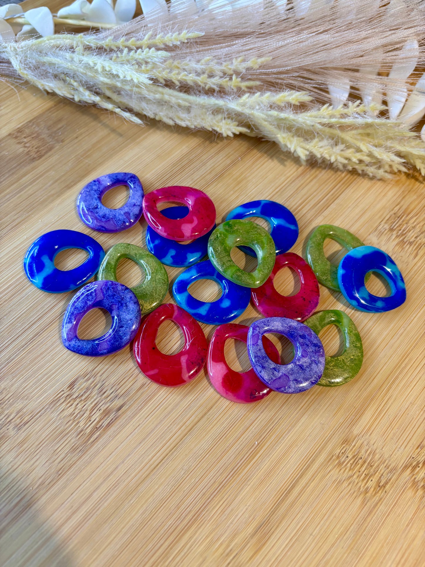 Pampilles effet Tortoise – Bijoux interchangeables