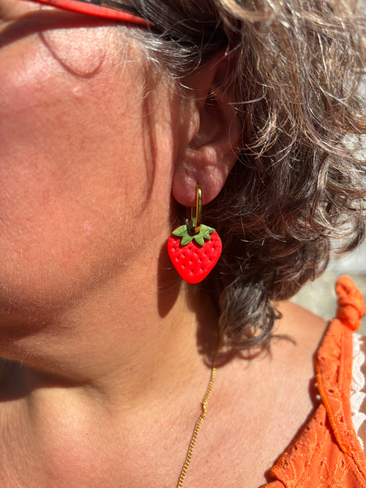 Pampilles Fraise – Interchangeables
