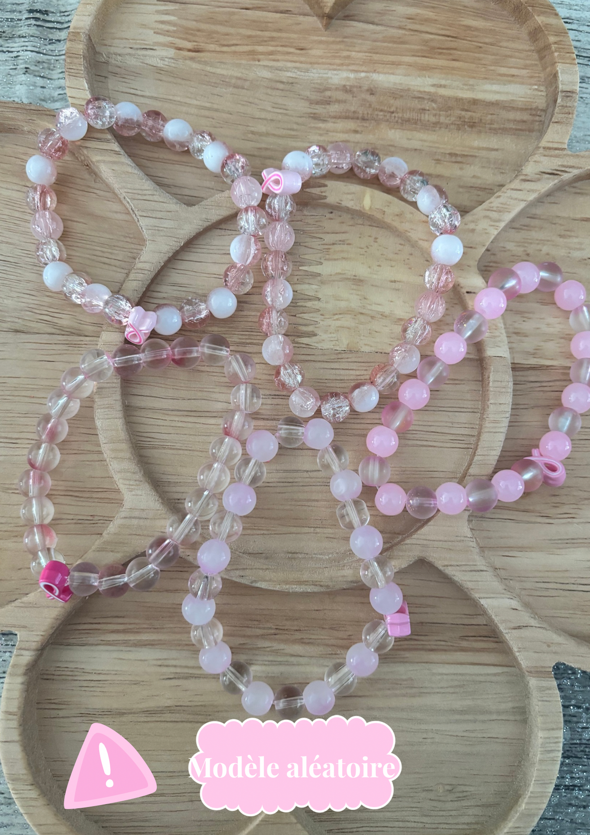 Bracelet Octobre Rose