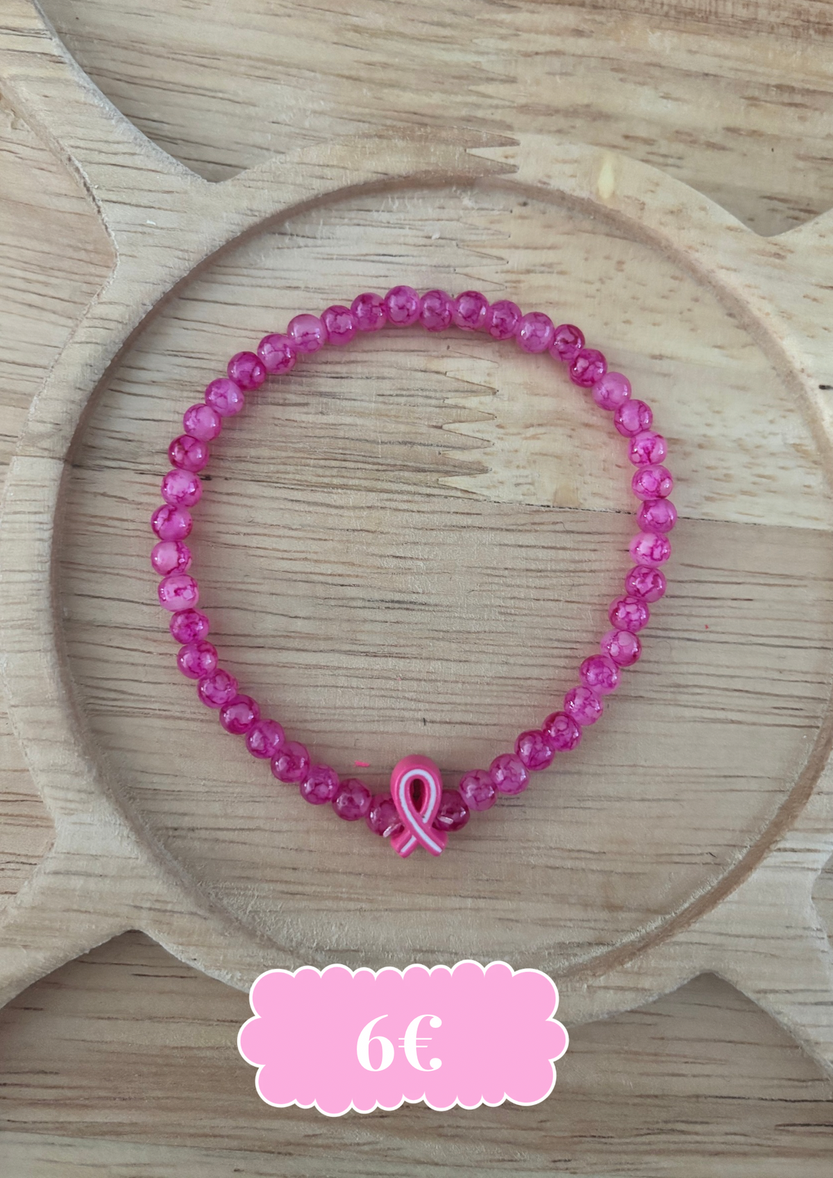 Bracelet Octobre Rose