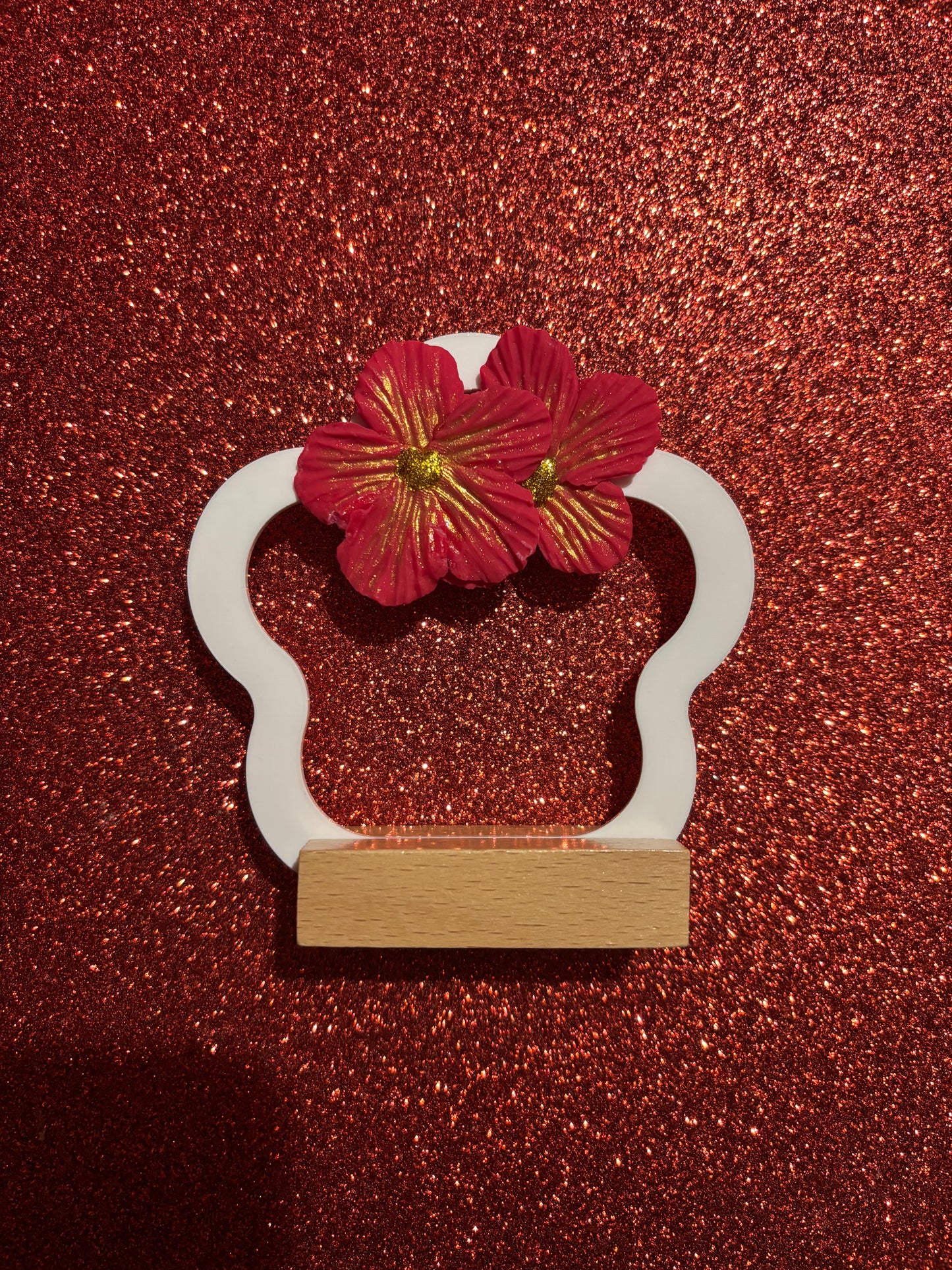 Puces d’oreilles grande fleur