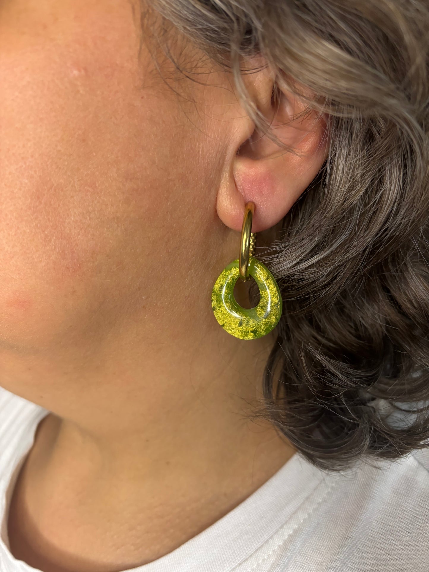 Pampilles effet Tortoise – Bijoux interchangeables