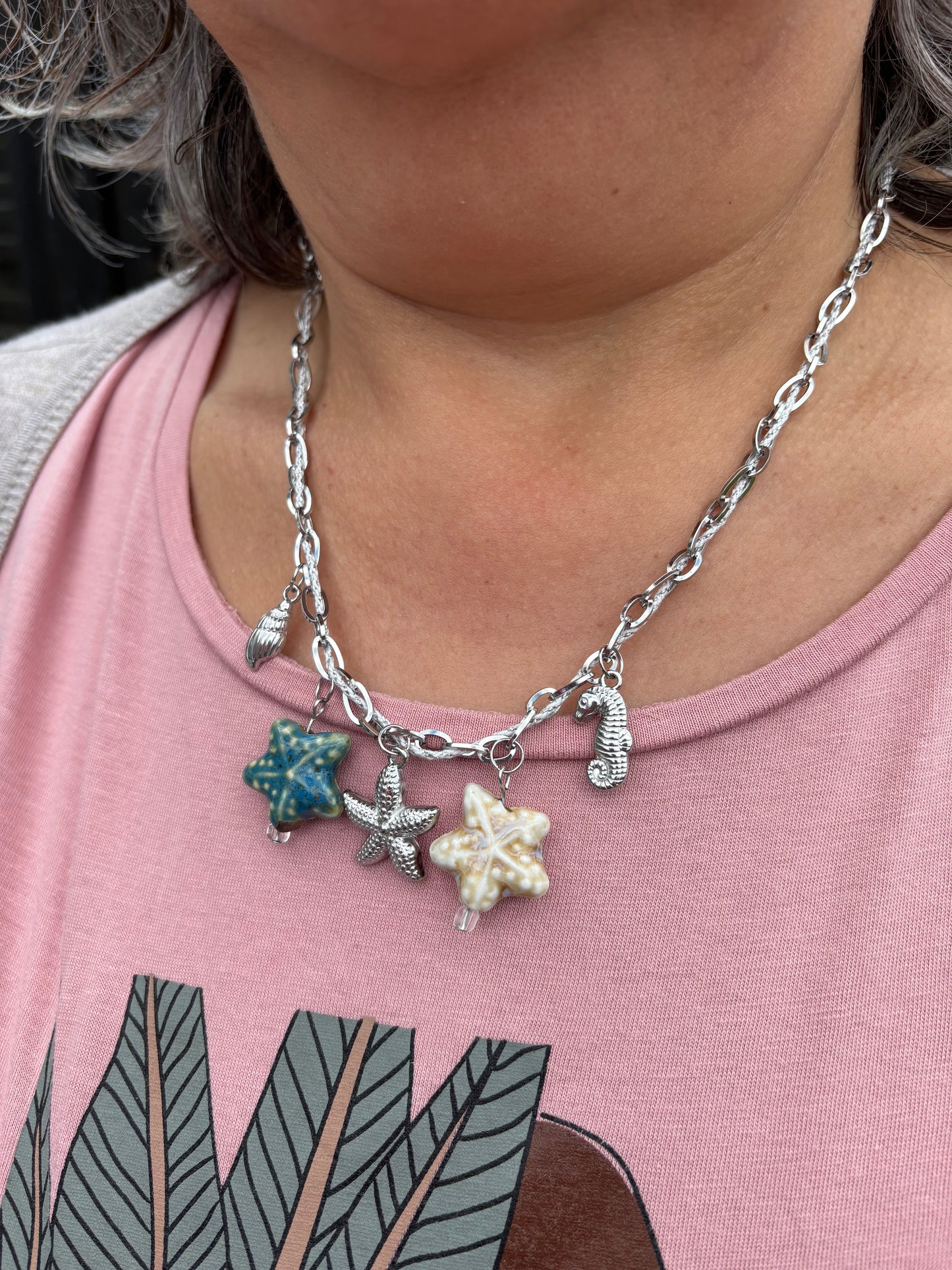 Collier charms