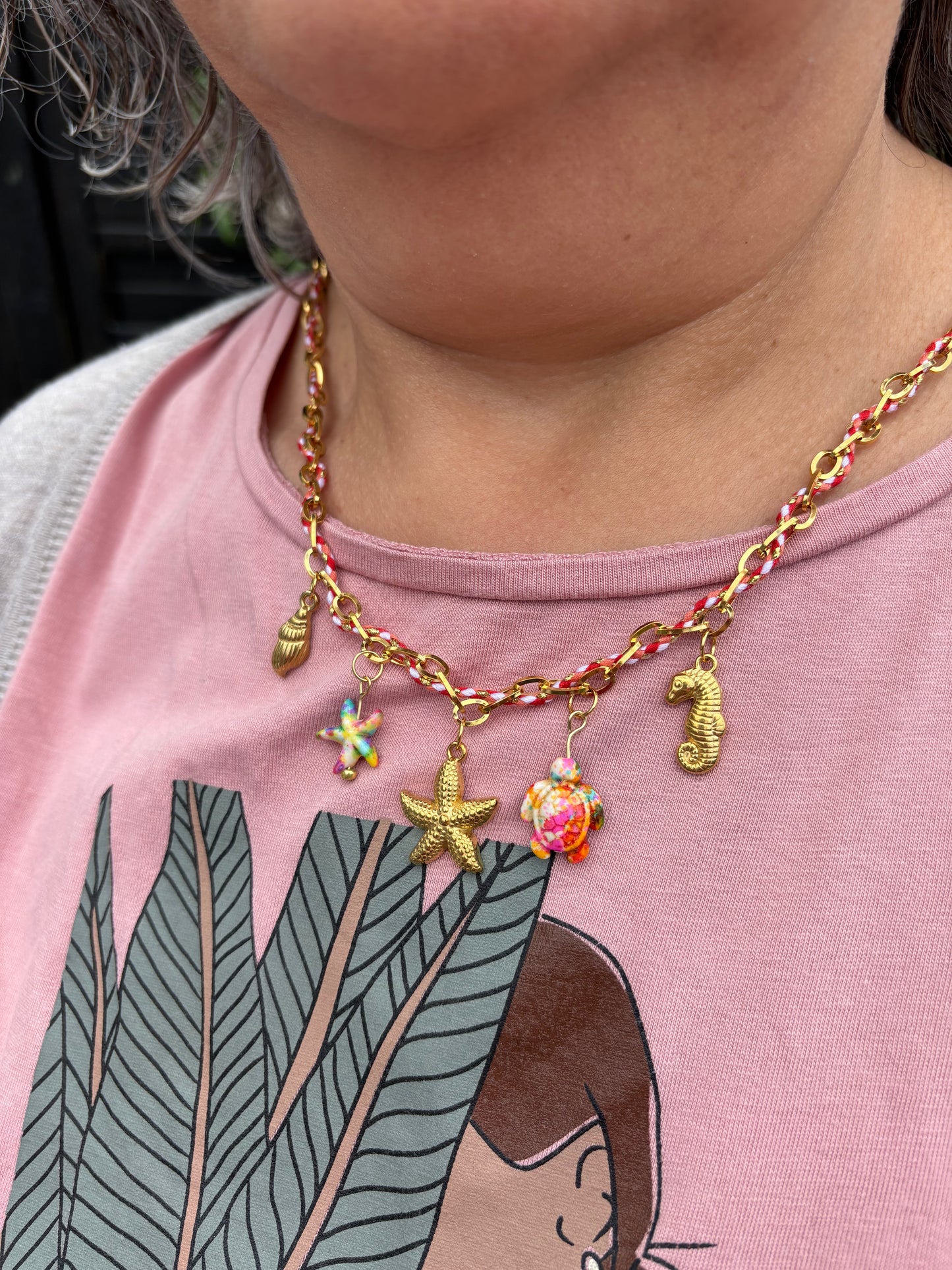 Collier charms