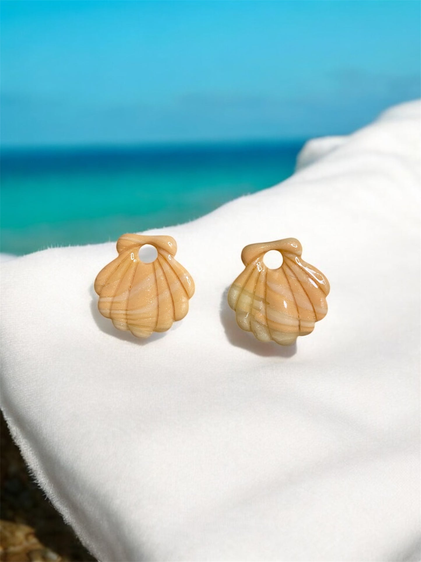 Pampilles coquillage (sans créoles)