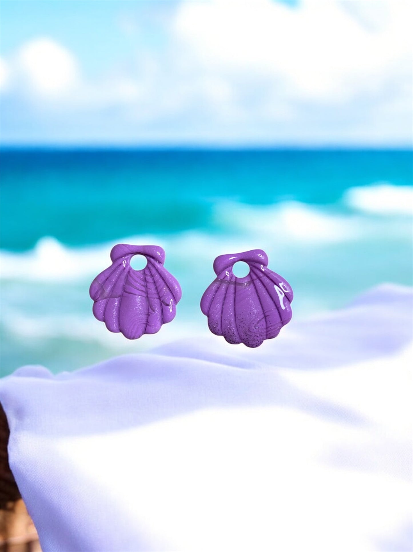 Pampilles coquillage (sans créoles)